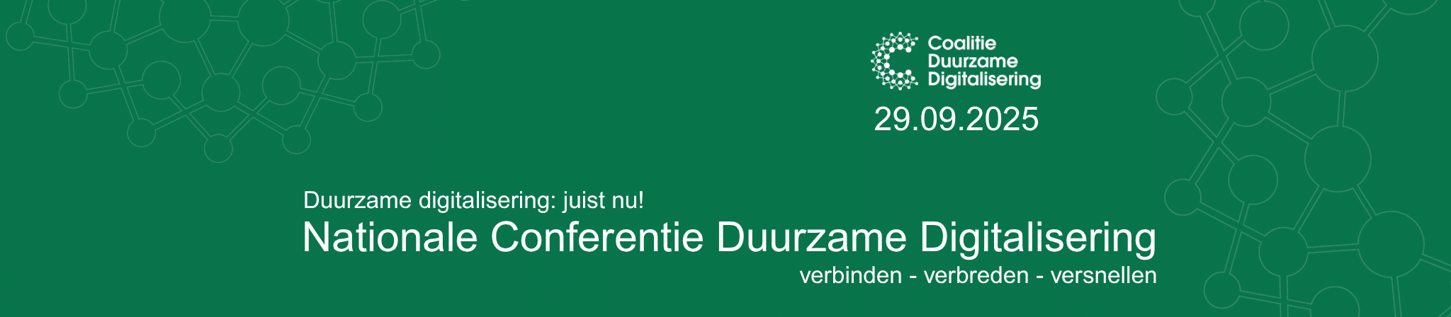 Nationale Conferentie Duurzame Digitalisering 2025